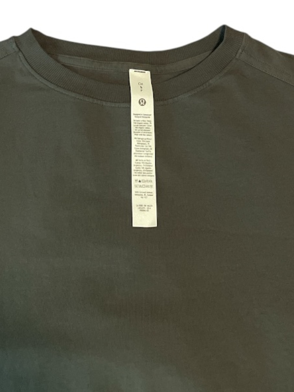 Lululemon All Yours Organic Cotton Long Sleeve Shirt in Palm Deco Women’s Small - Picture 7 of 7